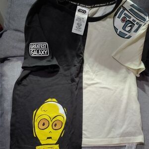 Star Wars Kids Black and White Droid T-Shirt